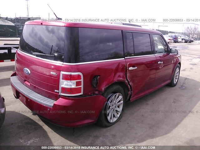 2FMEK62C99BA12066 - 2009 FORD FLEX SEL Qırmızı foto 4