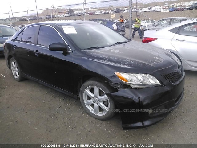 4T1BE46K87U616134 - 2007 TOYOTA CAMRY NEW GENERAT CE/LE/XLE/SE BLACK photo 1