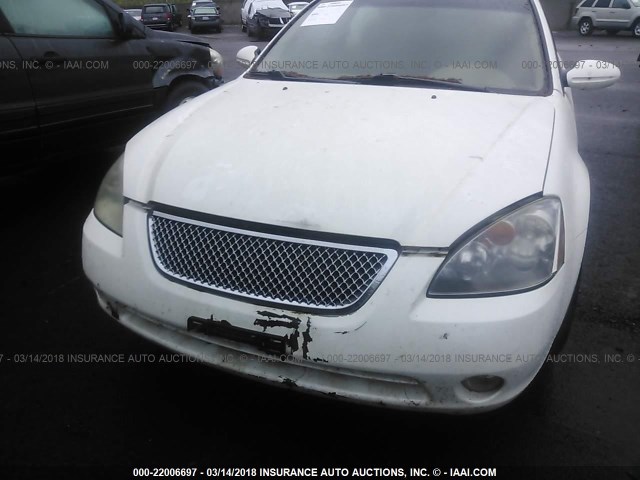 1N4AL11D42C246284 - 2002 NISSAN ALTIMA S/SL WHITE photo 6