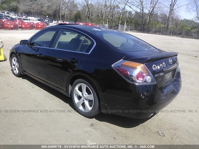 1N4BL21E28N407134 - 2008 NISSAN ALTIMA 3.5SE/3.5SL BLACK photo 3