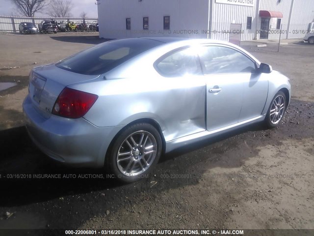 JTKDE177670183113 - 2007 TOYOTA SCION TC 蓝色 照片 4