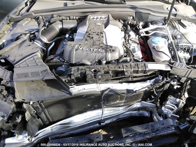 WAUC4AFR2GA031880 - 2016 AUDI S5 PREMIUM PLUS 灰色 照片 10