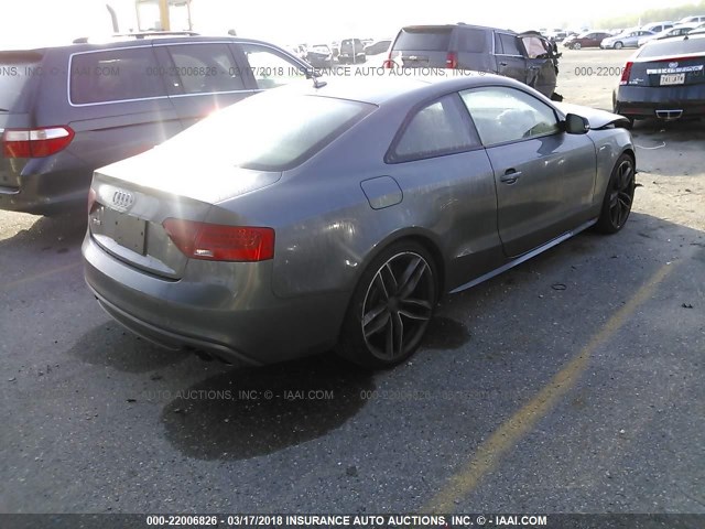 WAUC4AFR2GA031880 - 2016 AUDI S5 PREMIUM PLUS GRAY photo 4