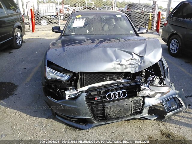 WAUC4AFR2GA031880 - 2016 AUDI S5 PREMIUM PLUS 灰色 照片 6