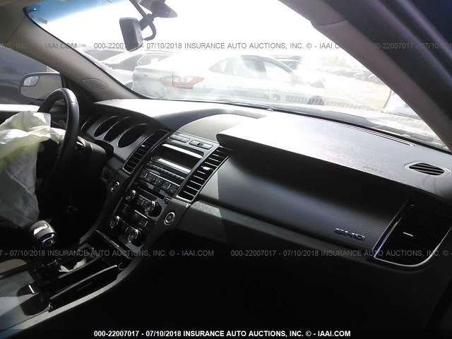 1FAHP2KTXCG142536 - 2012 FORD TAURUS SHO BLACK photo 5