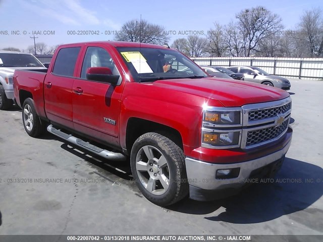 3GCPCREC4FG208772 - 2015 CHEVROLET SILVERADO C1500 LT RED photo 1