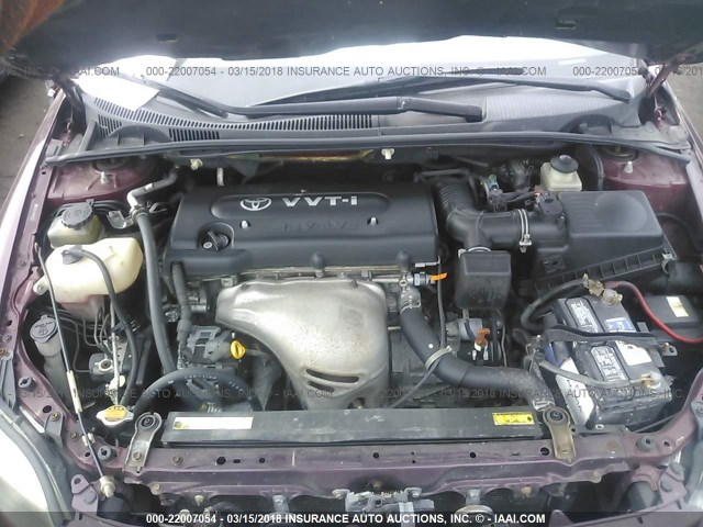 JTKDE167460083351 - 2006 TOYOTA SCION TC 勃艮第红 照片 10