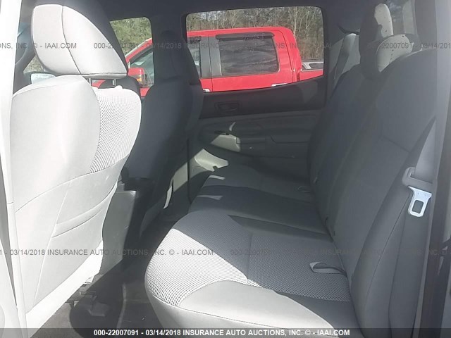 5TFLU4ENXEX106869 - 2014 TOYOTA TACOMA DOUBLE CAB 银色 照片 8