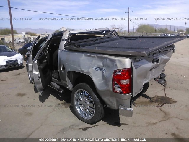 3GCEK13C79G205433 - 2009 CHEVROLET SILVERADO K1500/K1500 LS GRAY photo 3