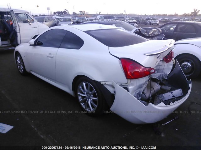 JN1CV6EK4EM113710 - 2014 INFINITI Q60 JOURNEY/IPL WHITE photo 3