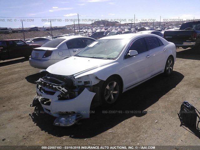 1G1ZC5EU2CF351428 - 2012 CHEVROLET MALIBU 1LT 白色 照片 2