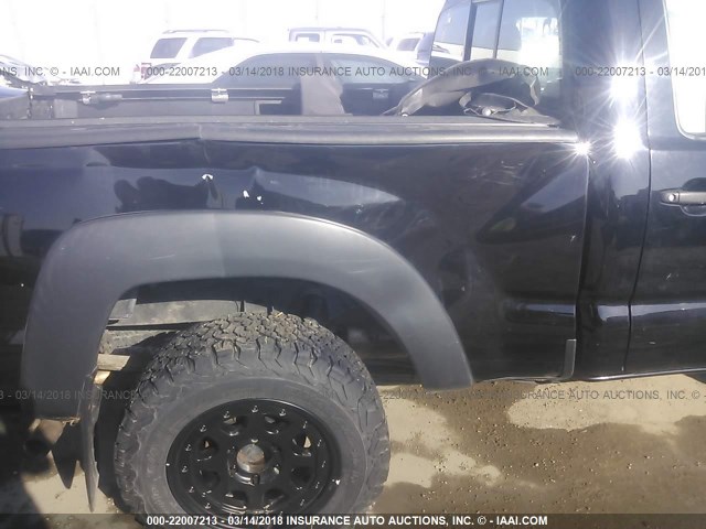 5TFPX4EN3BX006679 - 2011 TOYOTA TACOMA BLACK photo 6