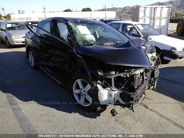 4T1BF1FK5CU147512 - 2012 TOYOTA CAMRY SE/LE/XLE Черный фото 1