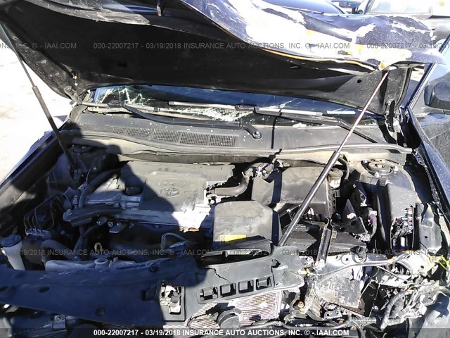 4T1BF1FK5CU147512 - 2012 TOYOTA CAMRY SE/LE/XLE Черный фото 10