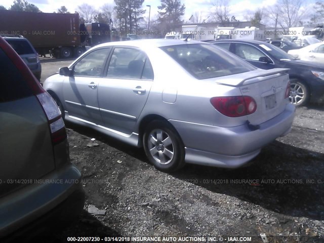 1NXBR32E56Z574633 - 2006 TOYOTA COROLLA CE/LE/S SILVER photo 3