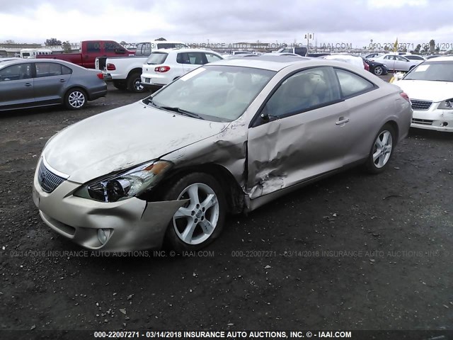 4T1CA30P84U034772 - 2004 TOYOTA CAMRY SOLARA SE/SLE 金色 照片 2