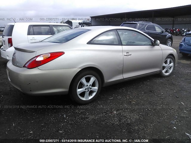4T1CA30P84U034772 - 2004 TOYOTA CAMRY SOLARA SE/SLE 金色 照片 4