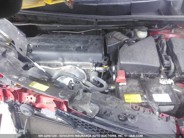 JTLZE4FE5EJ049851 - 2014 TOYOTA SCION XB წითელი ფოტო 10