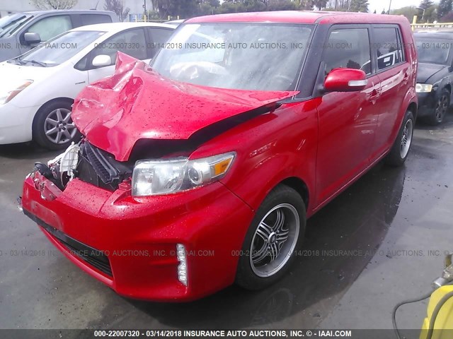 JTLZE4FE5EJ049851 - 2014 TOYOTA SCION XB წითელი ფოტო 2