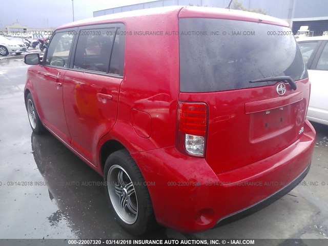 JTLZE4FE5EJ049851 - 2014 TOYOTA SCION XB წითელი ფოტო 3