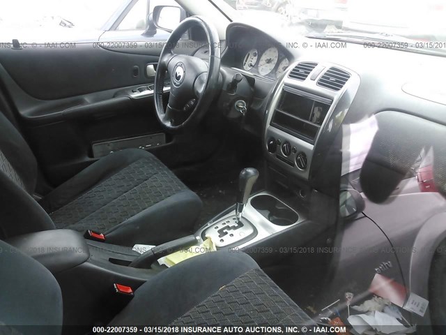 JM1BJ245321620944 - 2002 MAZDA PROTEGE PR5 红色 照片 5