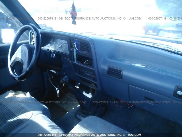 1FTCR10U6NUA79184 - 1992 FORD RANGER BLUE photo 5