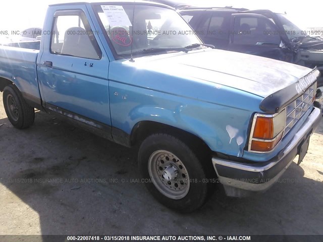 1FTCR10U6NUA79184 - 1992 FORD RANGER BLUE photo 6