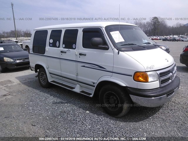 2B6HB11X3WK133376 - 1998 DODGE RAM VAN B1500 WHITE photo 1