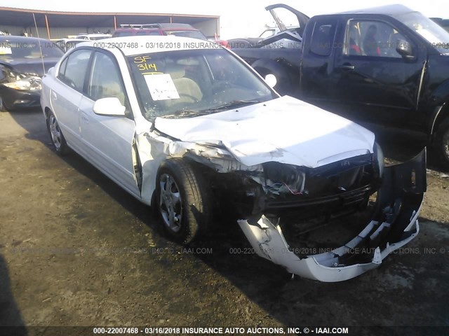 KMHDN46DX6U362175 - 2006 HYUNDAI ELANTRA GLS/GT/LIMITED WHITE photo 1