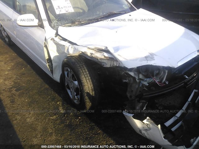 KMHDN46DX6U362175 - 2006 HYUNDAI ELANTRA GLS/GT/LIMITED WHITE photo 6