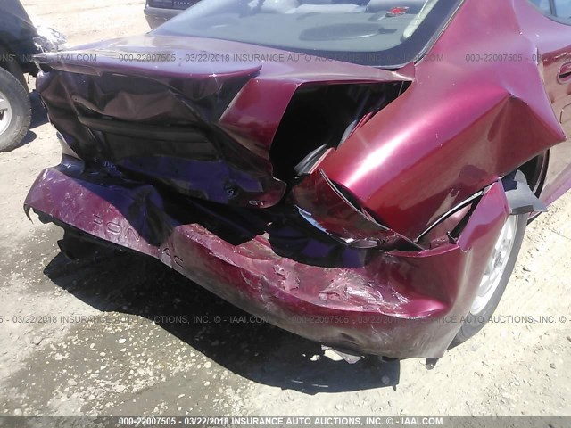 2G2WP522041349188 - 2004 PONTIAC GRAND PRIX GT MAROON photo 6