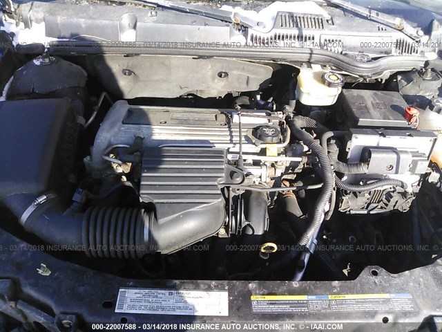 1G8AL52F24Z115835 - 2004 SATURN ION LEVEL 3 BLUE photo 10