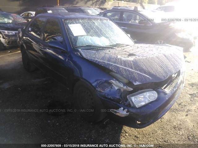 1NXBR12E81Z538772 - 2001 TOYOTA COROLLA CE/LE/S BLUE photo 1