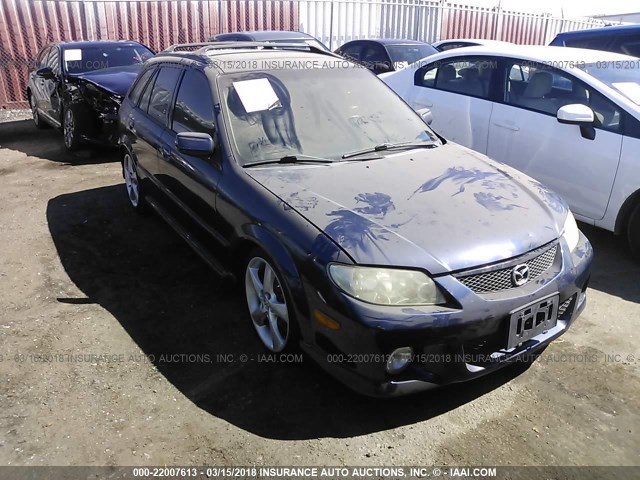 JM1BJ246421495607 - 2002 MAZDA PROTEGE PR5 深蓝色 照片 1