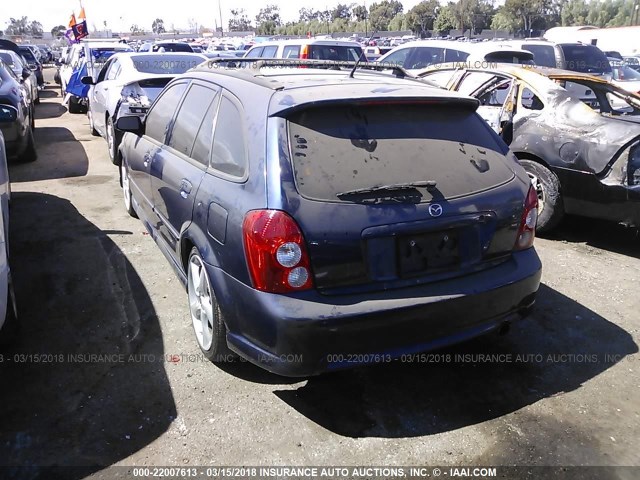 JM1BJ246421495607 - 2002 MAZDA PROTEGE PR5 深蓝色 照片 3