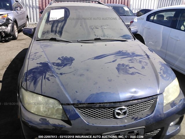 JM1BJ246421495607 - 2002 MAZDA PROTEGE PR5 深蓝色 照片 6