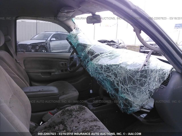 5TEGN92N04Z390343 - 2004 TOYOTA TACOMA DOUBLE CAB PRERUNNER GRAY photo 5