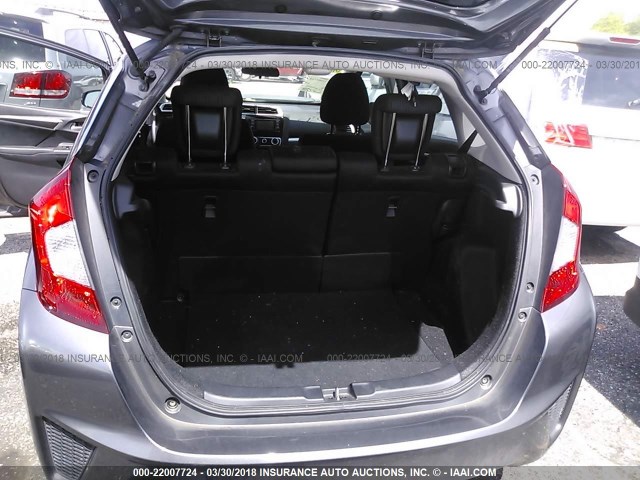 3HGGK5H59FM763728 - 2015 HONDA FIT LX Gris photo 8