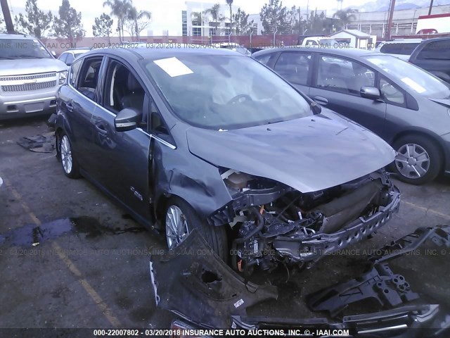 1FADP5CU6EL521194 - 2014 FORD C-MAX PREMIUM WHITE photo 1