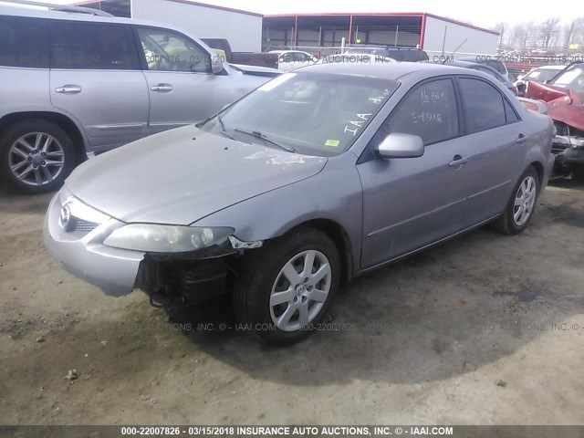 1YVFP80C065M25691 - 2006 MAZDA 6 I GRAY photo 2