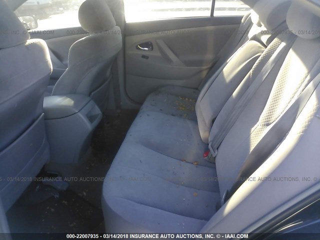 4T1BE46K97U617714 - 2007 TOYOTA CAMRY NEW GENERAT CE/LE/XLE/SE BLACK photo 8
