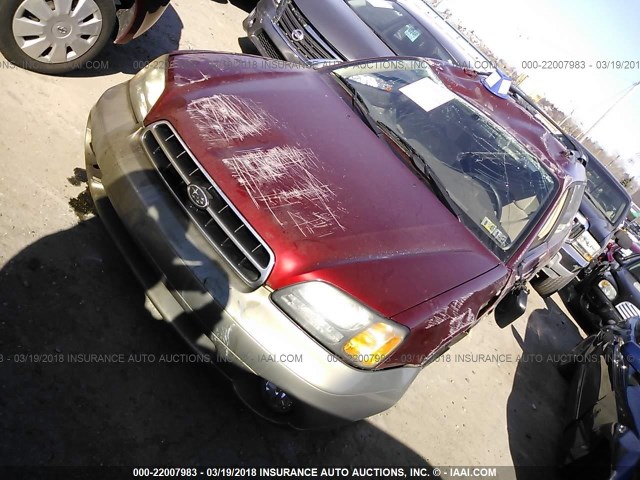4S3BH675727626368 - 2002 SUBARU LEGACY OUTBACK AWP 红色 照片 2