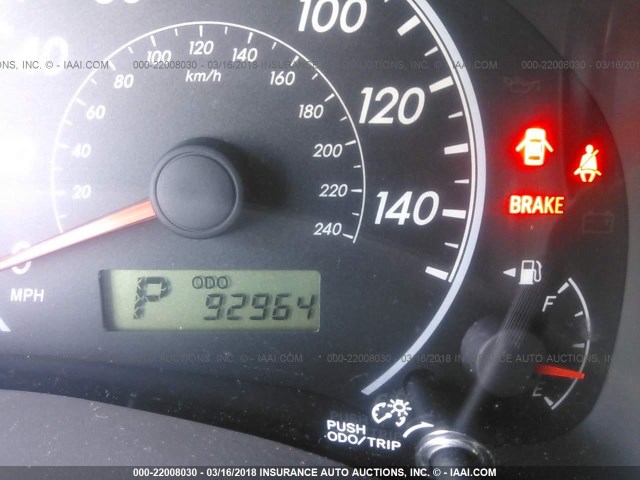 JTDBL40E499067700 - 2009 TOYOTA COROLLA LE/XLE TEAL photo 7