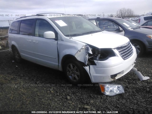 2A8HR54PX8R783299 - 2008 CHRYSLER TOWN & COUNTRY TOURING WHITE photo 1