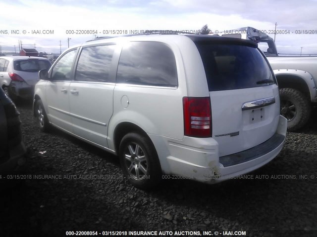 2A8HR54PX8R783299 - 2008 CHRYSLER TOWN & COUNTRY TOURING WHITE photo 3