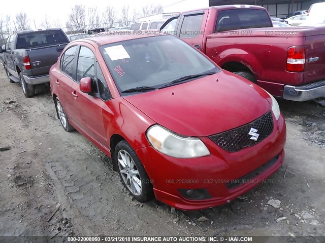 JS2YC415685103469 - 2008 SUZUKI SX4 CONVENIENCE/TOURING RED photo 1