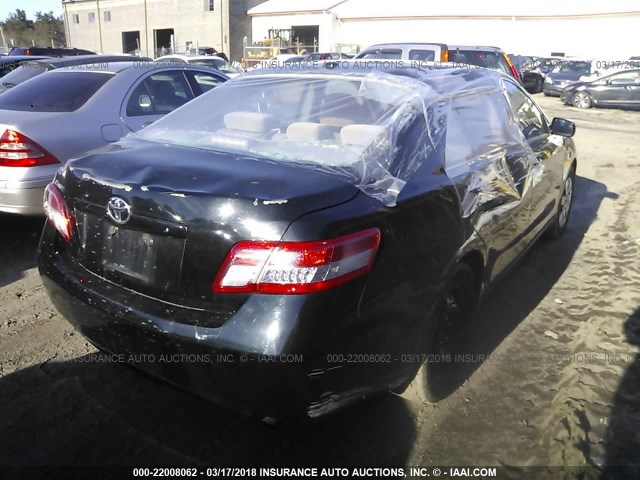 4T1BF3EKXBU155925 - 2011 TOYOTA CAMRY SE/LE/XLE BLACK photo 4