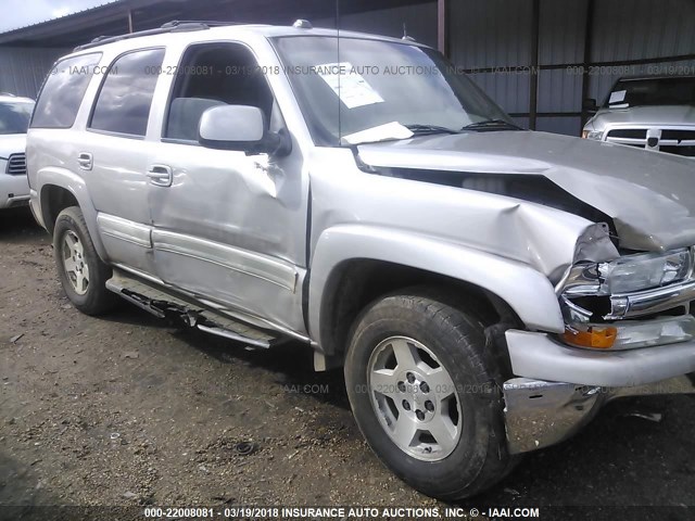 1GNEC13T75R214485 - 2005 CHEVROLET TAHOE C1500 TAN photo 6