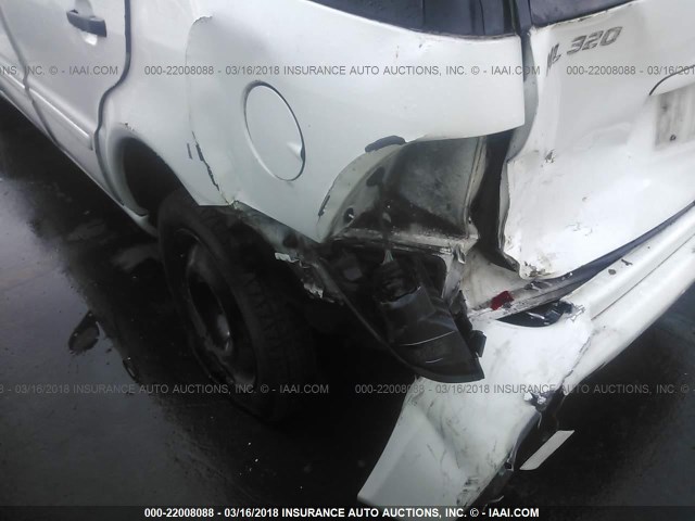 4JGAB54E5YA164444 - 2000 MERCEDES-BENZ ML 320 Ağ foto 6