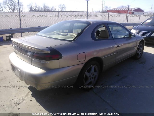 4B3AU52NXWE133052 - 1998 DODGE AVENGER ES GOLD photo 4